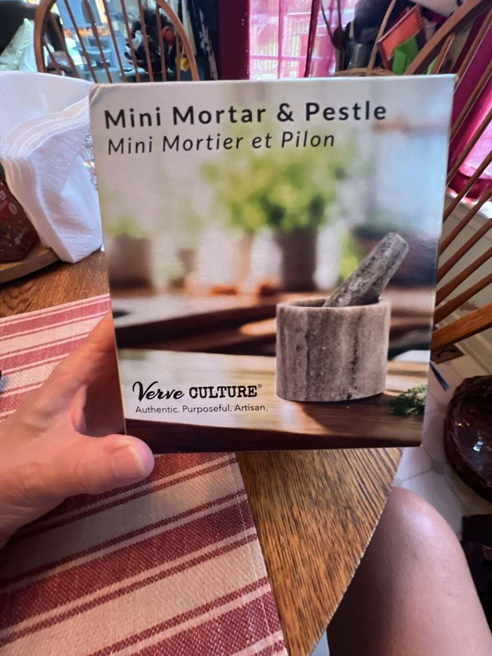 Verve Culture Mini Mortar & Pestle